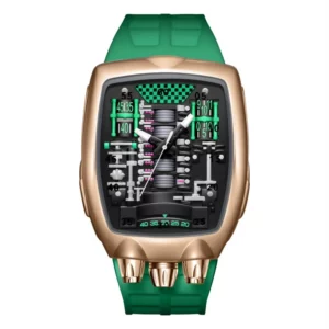 Alien Y2k Transparent Quartz Watch, Unique Case Design - Image 16