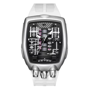 Alien Y2k Transparent Quartz Watch, Unique Case Design - Image 21