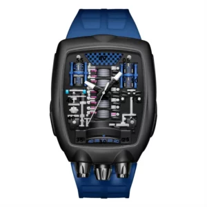 Alien Y2k Transparent Quartz Watch, Unique Case Design - Image 9
