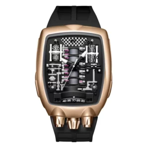 Alien Y2k Transparent Quartz Watch, Unique Case Design - Image 12