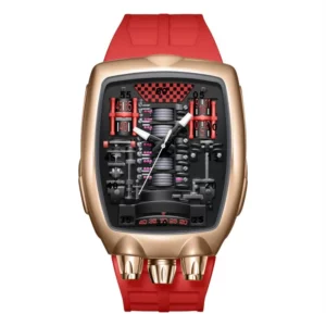 Alien Y2k Transparent Quartz Watch, Unique Case Design - Image 13