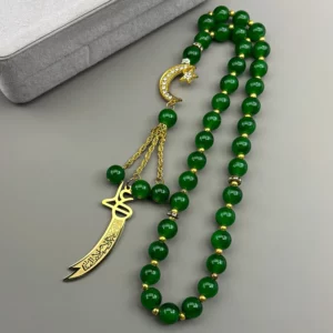 Imam Ali Zulfiqar Sword Stainless Steel Car Pendant - Image 3