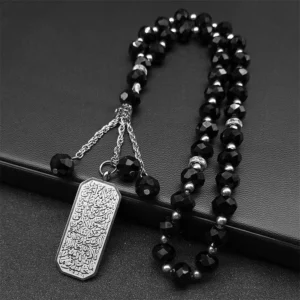 Islamic Imam Ali Zulfiqar Sword Pendant, Stainless Steel Gold - Image 14