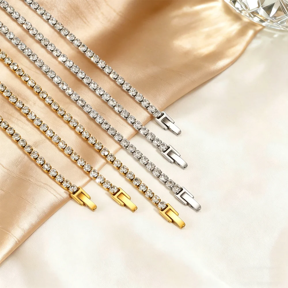 Luxury Classic 4mm Tennis Bracelet