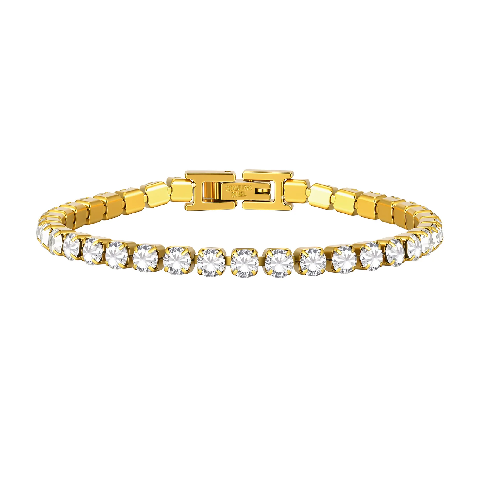 Luxury Classic 4mm Tennis Bracelet - Image 8