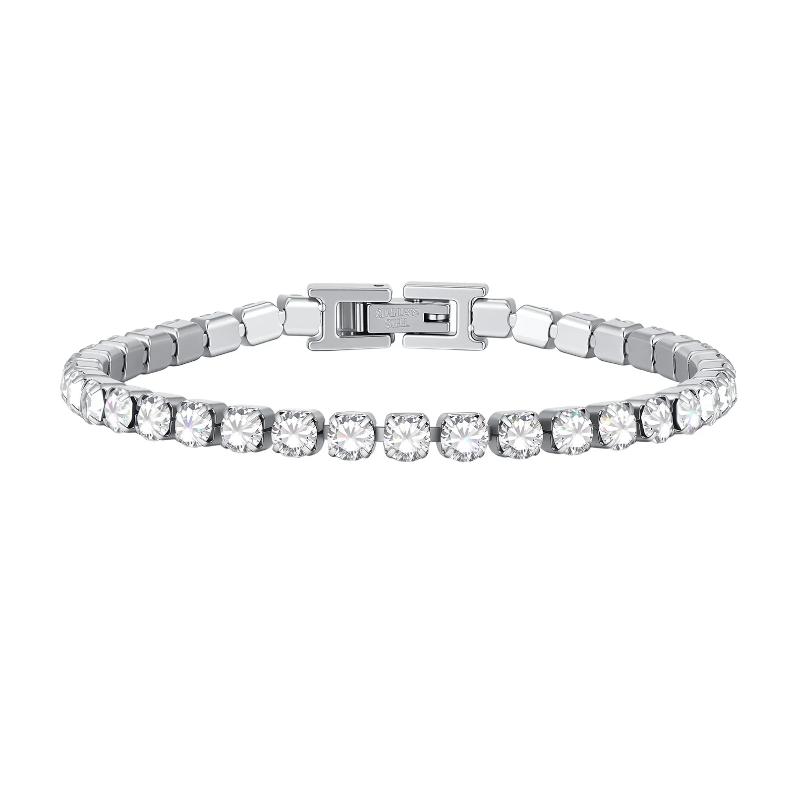 Luxury Classic 4mm Tennis Bracelet - Image 7