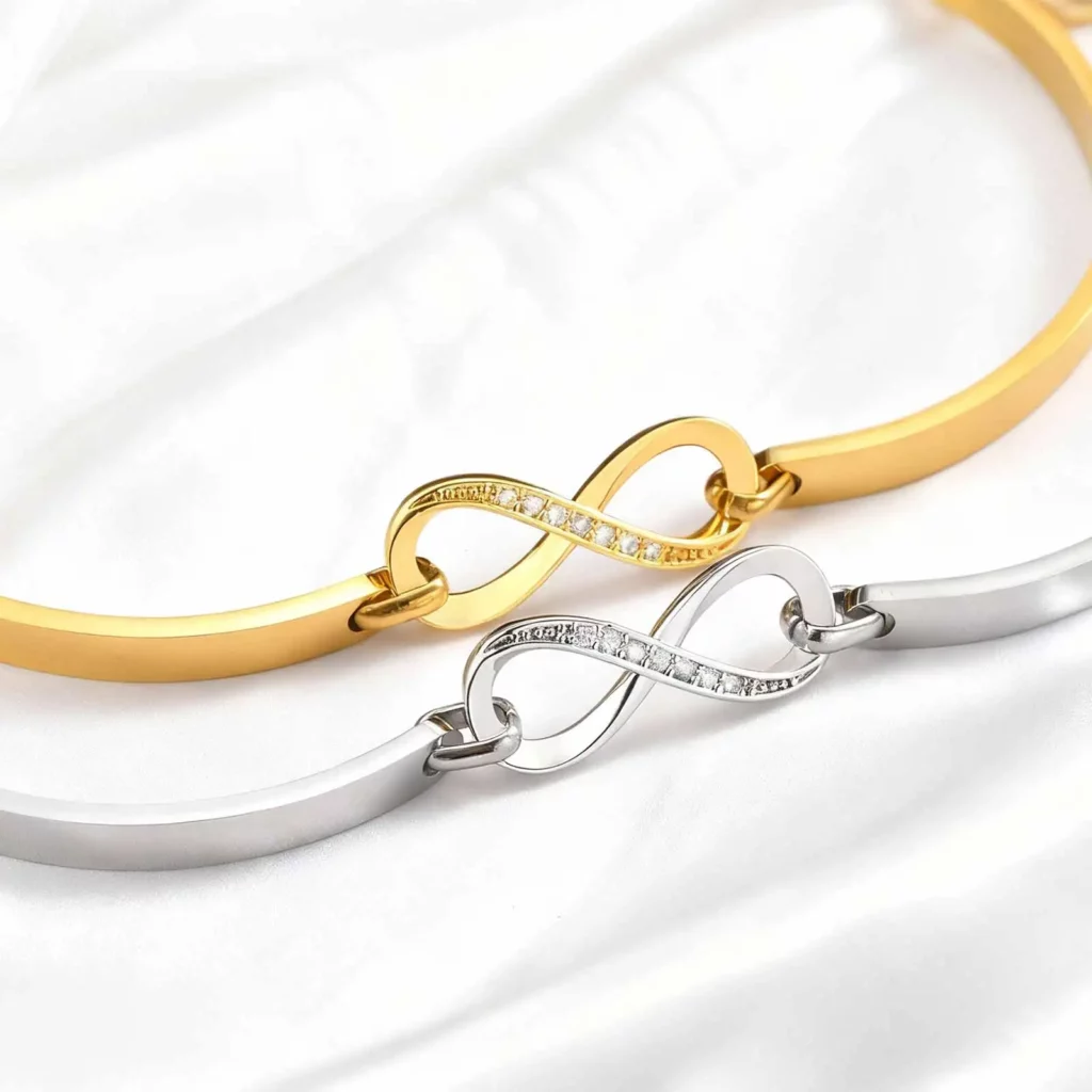 Luxury Zircon Endless Love Infinity Symbol Bracelet