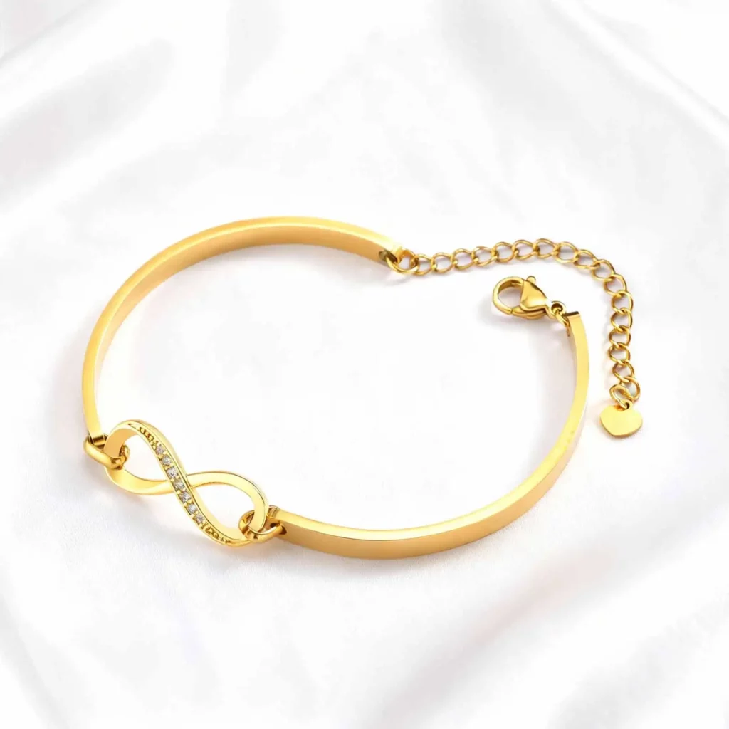 Luxury Zircon Endless Love Infinity Symbol Bracelet