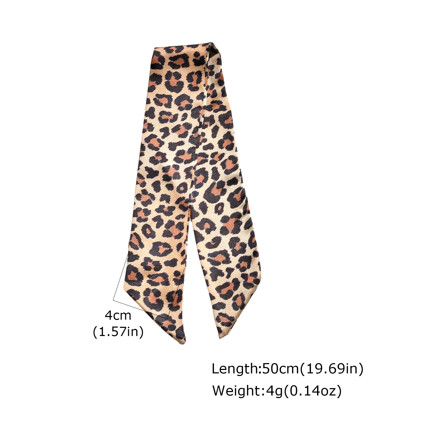 Retro Leopard Silk Cuff Bracelet - Image 11