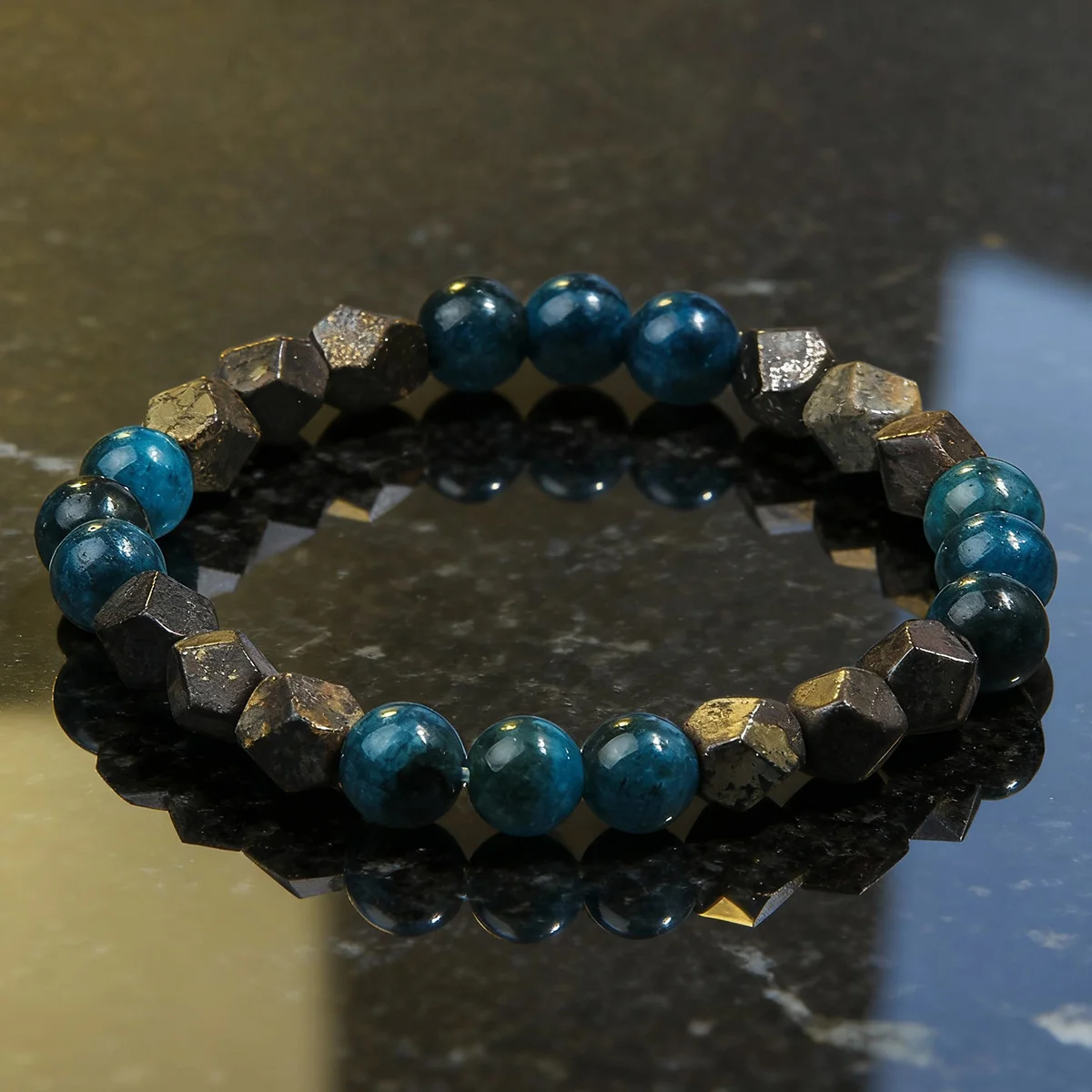 Trendy hematite bead bracelet protector - Image 2