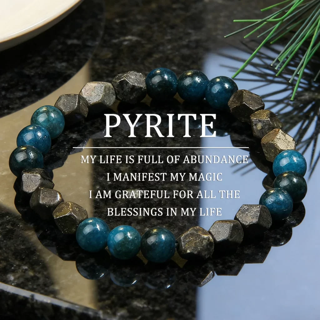 Trendy hematite bead bracelet protector