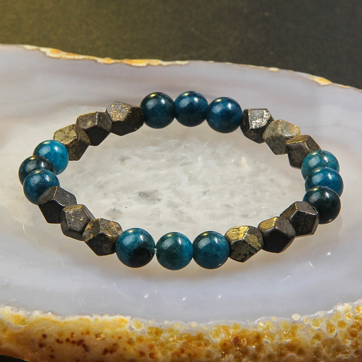 Trendy hematite bead bracelet protector - Image 5