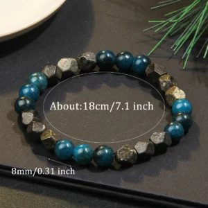 Trendy hematite bead bracelet protector - Image 6