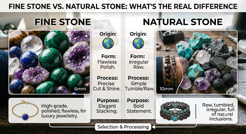 Fine Stone vs Natural Stone: What’s the Real Difference