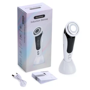 4-in-1 EMS Facial Beauty Device — Microcurrent, Vibration, Warm Massage & LED Light Therapy - Image 14
