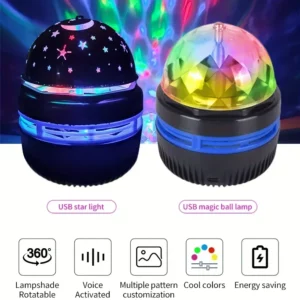 LED Galaxy Projector Light with Remote Control for - Image 5