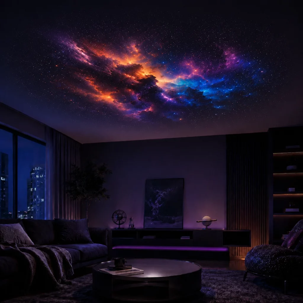 Starry Sky Nebula Projector Light with USB PowerSEO