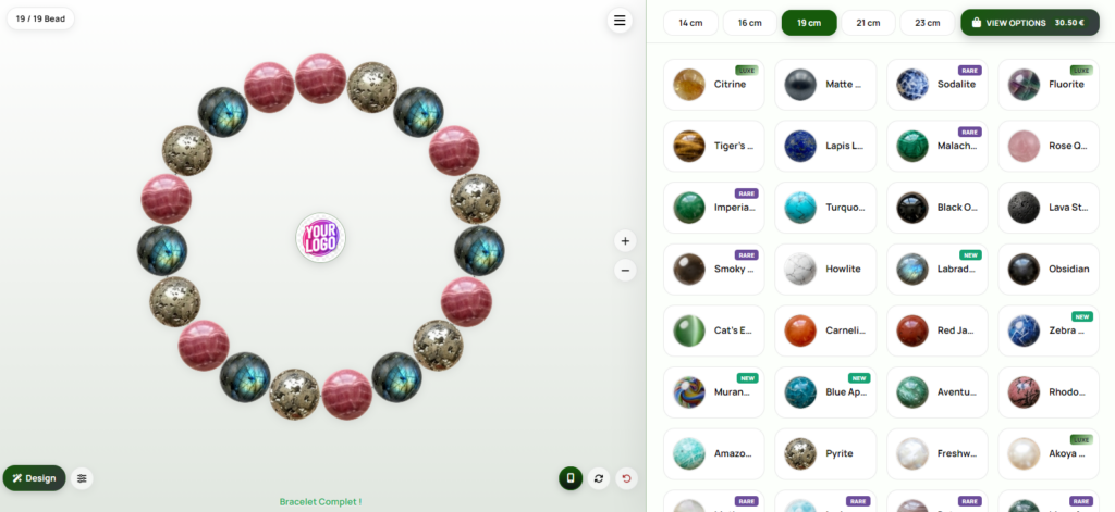 cover bracelet builder app