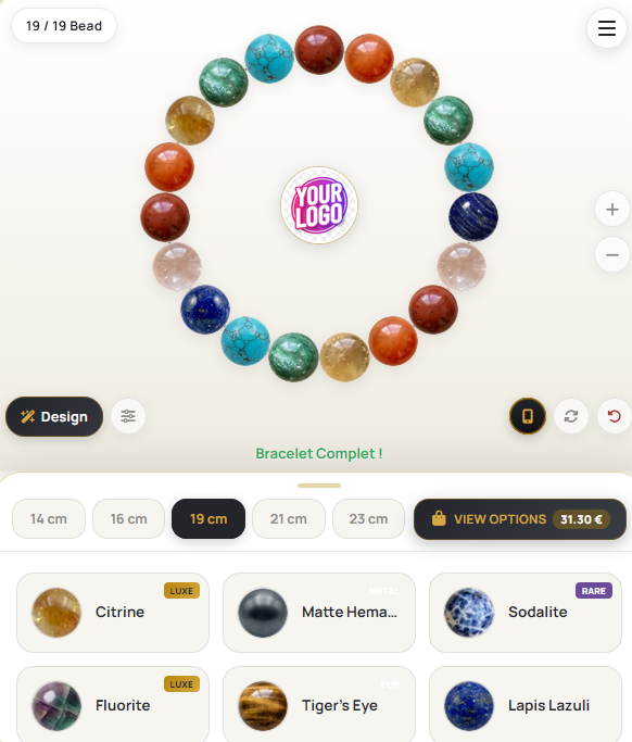 healing bracelets application pwa