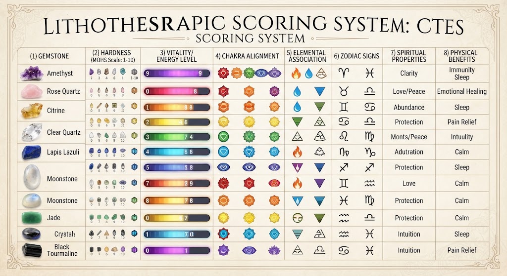 lithotherapic score