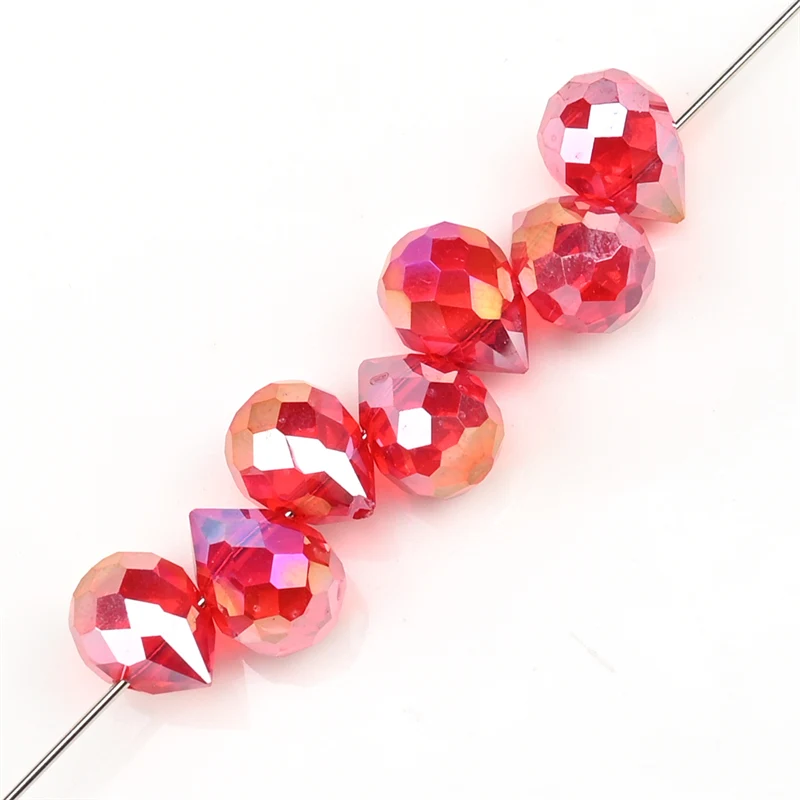 Czech Crystal Waterdrop Beads 10x8mm Strawberry

Czech Crystal