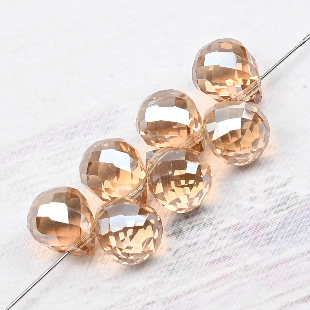 Czech Crystal Waterdrop Beads 10x8mm Strawberry

Czech Crystal