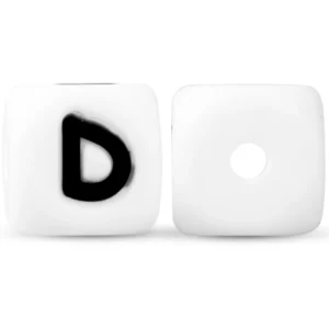 10Pcs 12mm Silicone Letter Beads12mm Silicone Letter Beads for DIY - Image 8