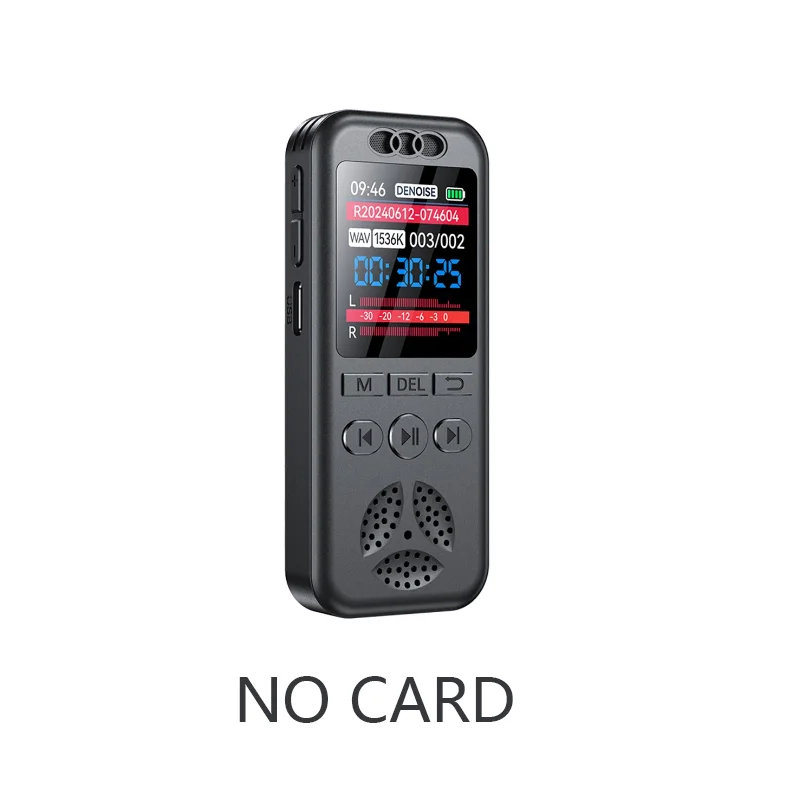Digital Voice Recorder with Voice Activation, Noise Reduction & MP3 Playback – SU7