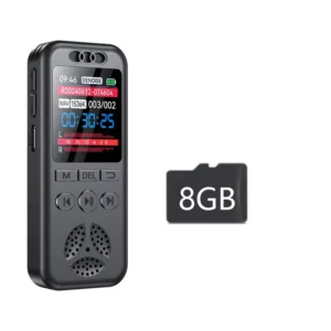 Digital Voice Recorder with Voice Activation, Noise Reduction & MP3 Playback – SU7 - Image 9