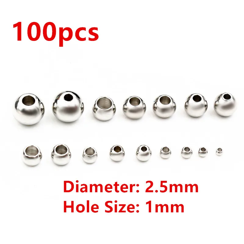 Stainless Steel Gold Spacer BeadsStainless Steel Gold Spacer Beads