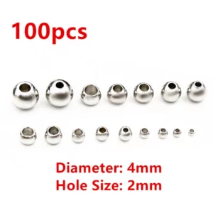 Stainless Steel Gold Spacer BeadsStainless Steel Gold Spacer Beads - Image 28
