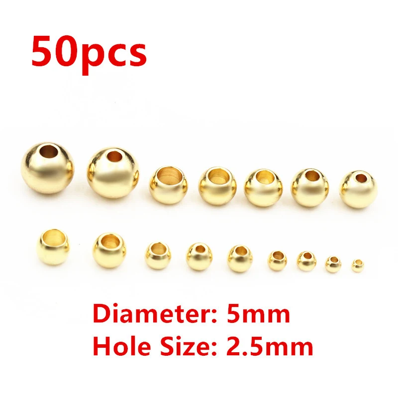 Stainless Steel Gold Spacer BeadsStainless Steel Gold Spacer Beads