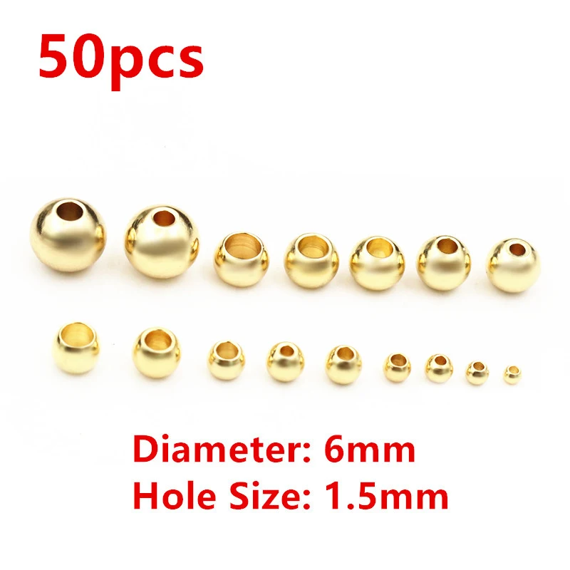 Stainless Steel Gold Spacer BeadsStainless Steel Gold Spacer Beads