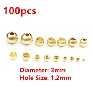 Stainless Steel Gold Spacer BeadsStainless Steel Gold Spacer Beads - Image 16