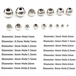 Stainless Steel Gold Spacer BeadsStainless Steel Gold Spacer Beads - Image 3