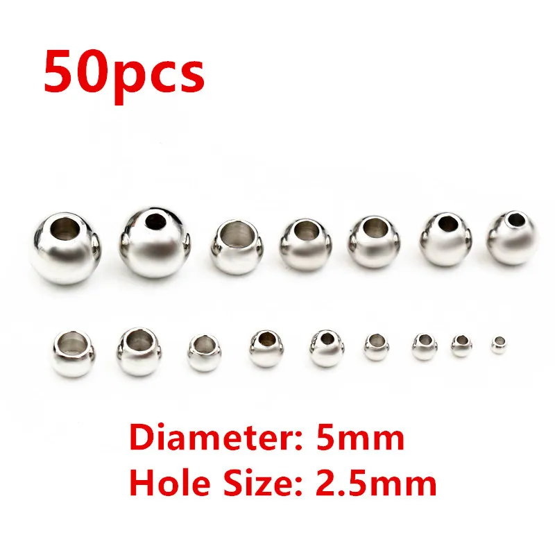 Stainless Steel Gold Spacer BeadsStainless Steel Gold Spacer Beads
