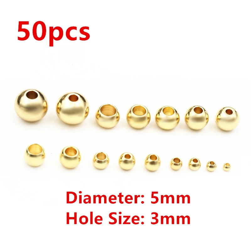 Stainless Steel Gold Spacer BeadsStainless Steel Gold Spacer Beads