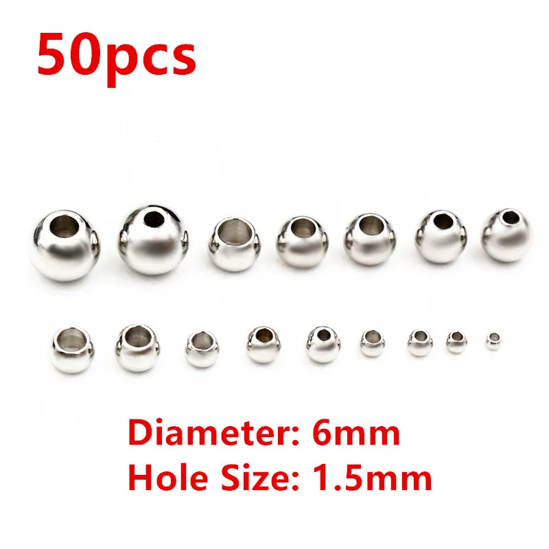 Stainless Steel Gold Spacer BeadsStainless Steel Gold Spacer Beads