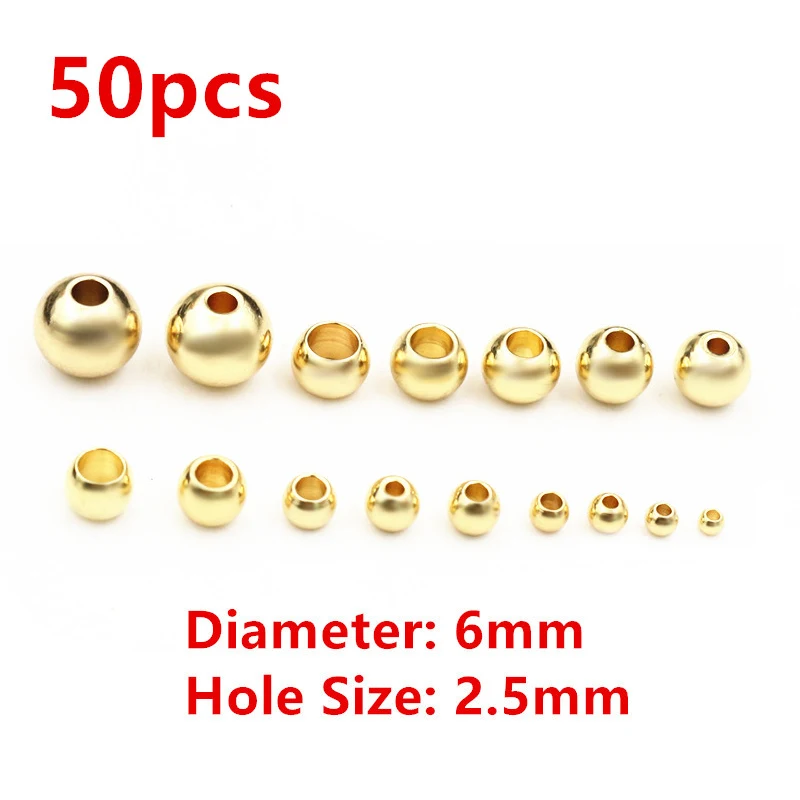 Stainless Steel Gold Spacer BeadsStainless Steel Gold Spacer Beads