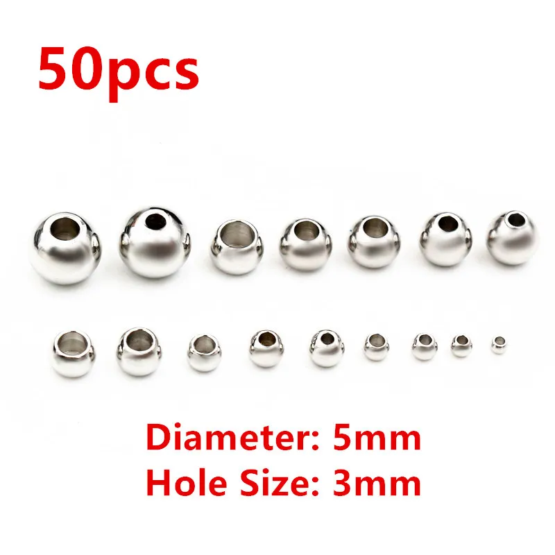 Stainless Steel Gold Spacer BeadsStainless Steel Gold Spacer Beads