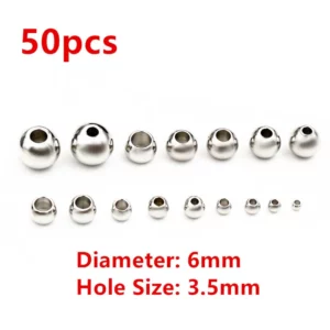 Stainless Steel Gold Spacer BeadsStainless Steel Gold Spacer Beads - Image 27
