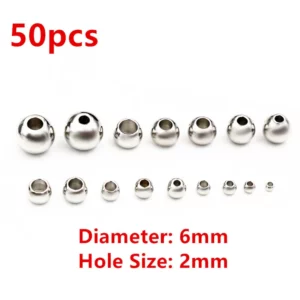 Stainless Steel Gold Spacer BeadsStainless Steel Gold Spacer Beads - Image 24