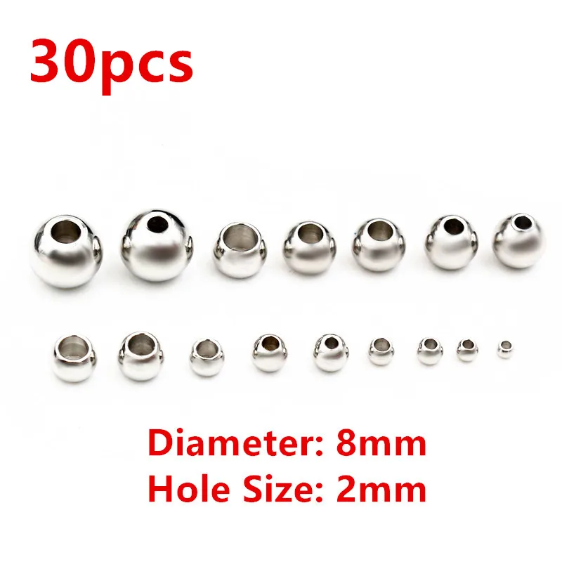 Stainless Steel Gold Spacer BeadsStainless Steel Gold Spacer Beads