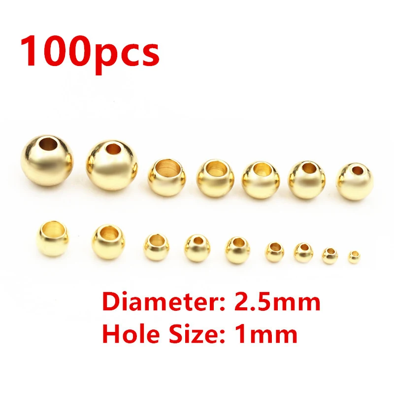 Stainless Steel Gold Spacer BeadsStainless Steel Gold Spacer Beads