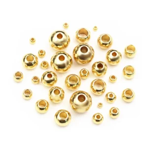 Stainless Steel Gold Spacer BeadsStainless Steel Gold Spacer Beads - Image 4