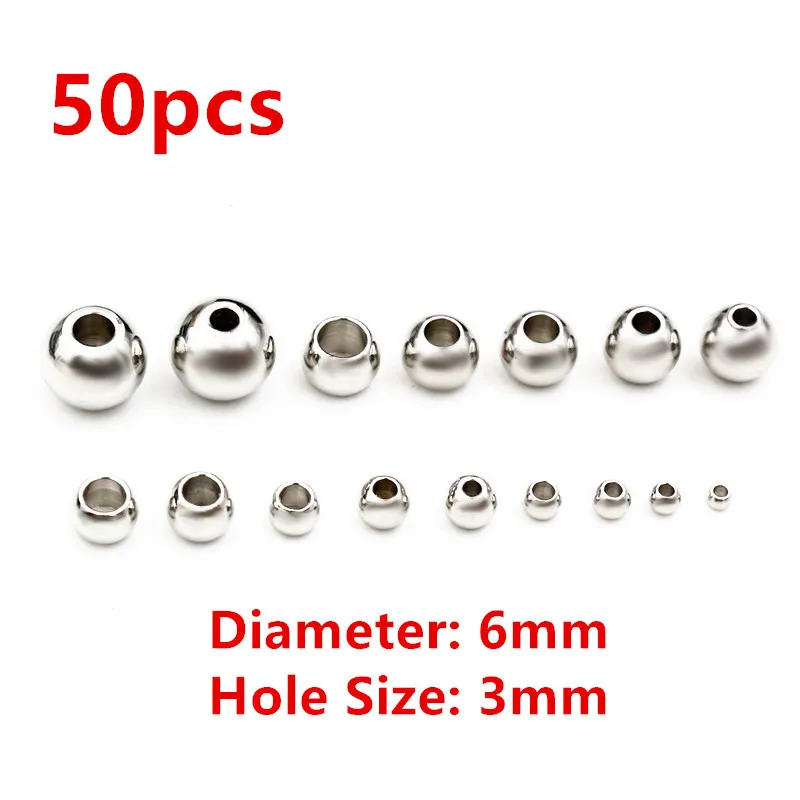 Stainless Steel Gold Spacer BeadsStainless Steel Gold Spacer Beads
