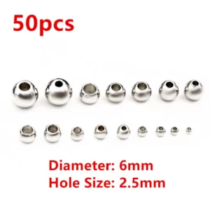 Stainless Steel Gold Spacer BeadsStainless Steel Gold Spacer Beads - Image 25