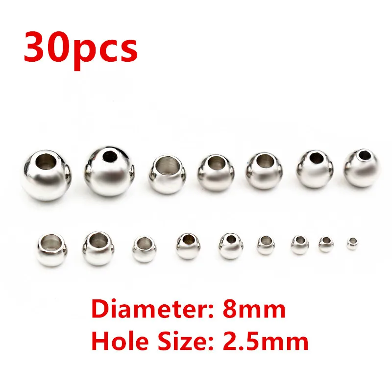 Stainless Steel Gold Spacer BeadsStainless Steel Gold Spacer Beads