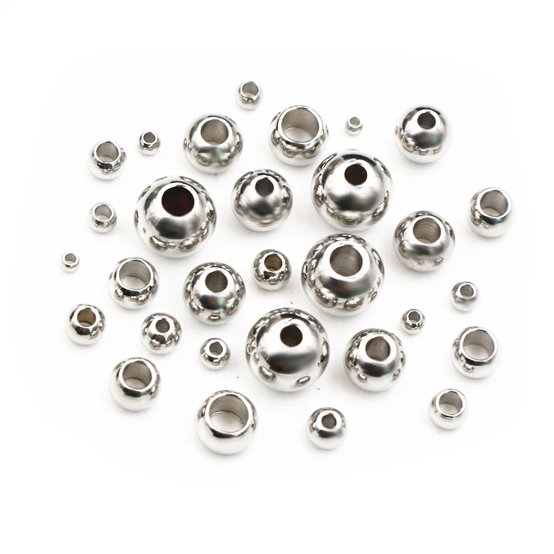 Stainless Steel Gold Spacer BeadsStainless Steel Gold Spacer Beads