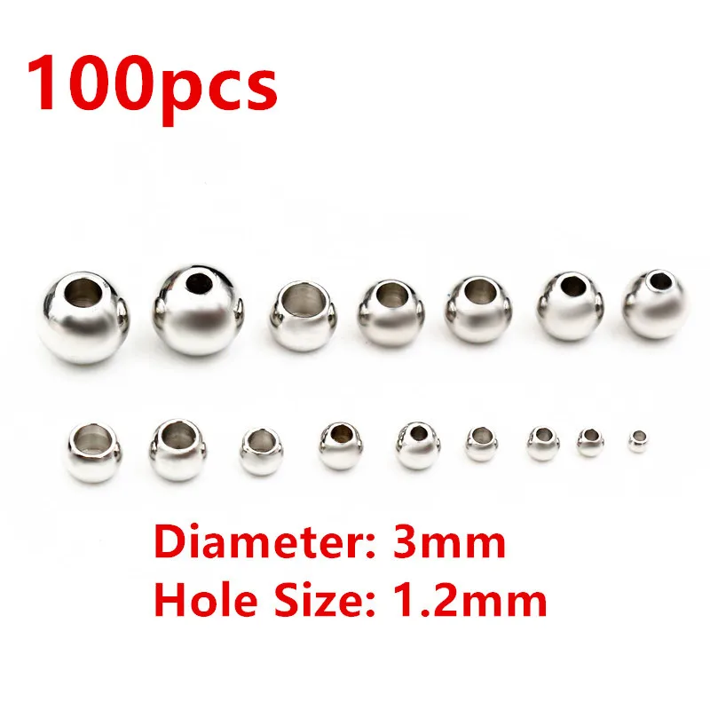 Stainless Steel Gold Spacer BeadsStainless Steel Gold Spacer Beads